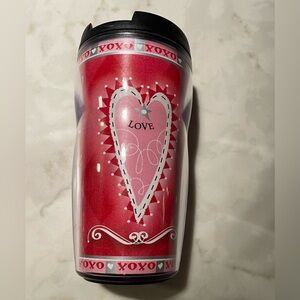 Vintage Starbucks 2003 Barista Series Valentine’s Day Travel Mug